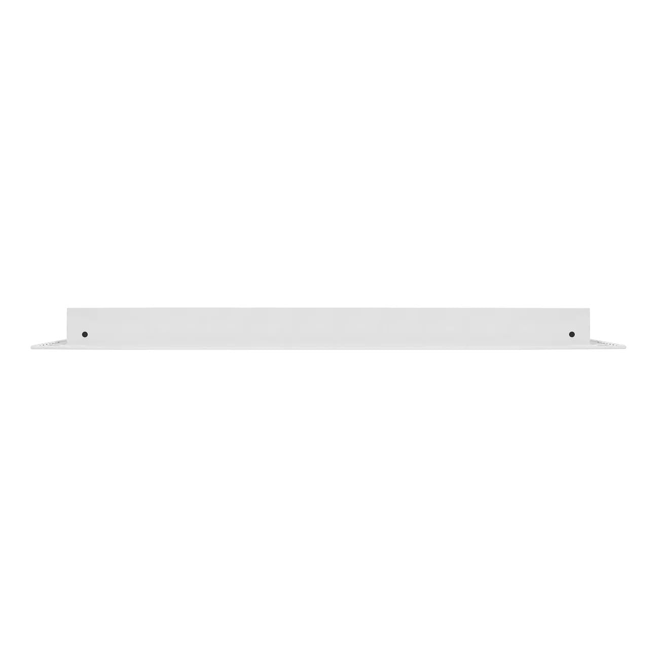 30x24 Linear Slot Diffuser – 12 Slot AC Vent Cover | Premium Steel HVAC Grille | Modern Air Register for Wall or Ceiling | White Powder-Coated Finish | Supply Vent