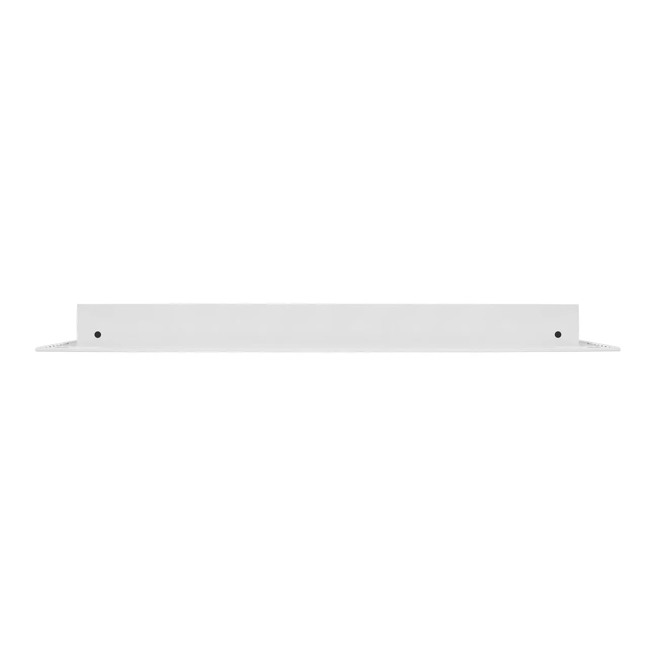 24x20 Linear Slot Diffuser – 10 Slot AC Vent Cover | Premium Steel HVAC Grille | Modern Air Register for Wall or Ceiling | White Powder-Coated Finish | Supply Vent