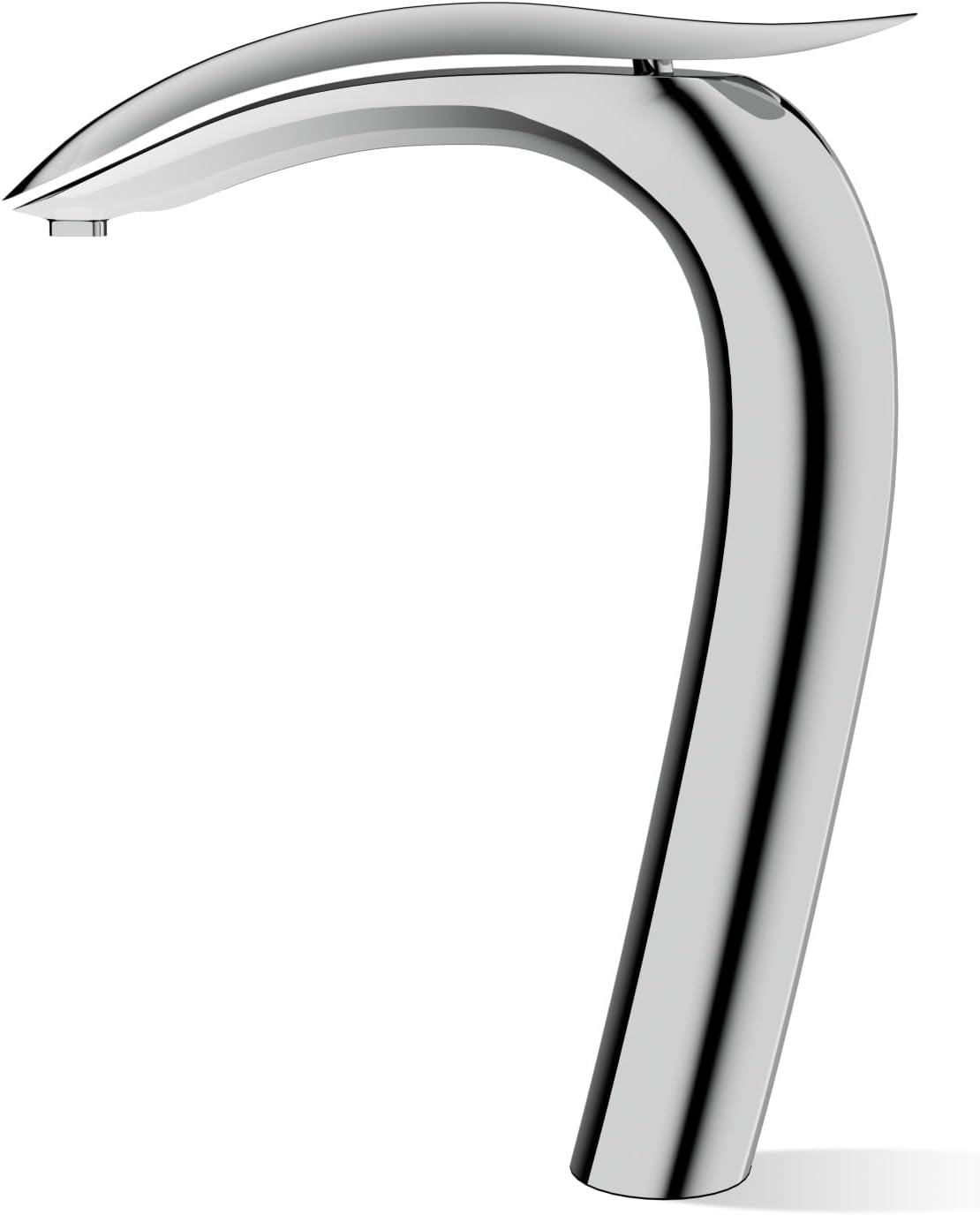 Modern Bathroom Sink Faucet Single Handle Unique Dragon Shaped Design Rotation Spout Solid Brass Tap