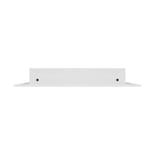 18x10 Linear Slot Diffuser – 5 Slot AC Vent Cover | Premium Steel HVAC Grille | Modern Air Register for Wall or Ceiling | White Powder-Coated Finish | Supply Vent