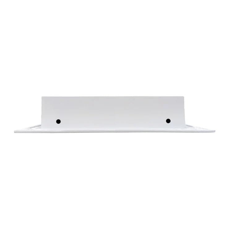 24"x8" Linear Slot Diffuser – 4 Slot AC Vent Cover | Premium Steel HVAC Air Vent Grille | Modern Air Register for Wall or Ceiling | White Powder-Coated Finish | Supply & Return Vent