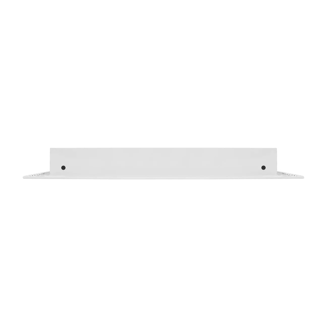 24"x14" Linear Slot Diffuser Vent Cover – 7 Slot HVAC Air Vent Grille – Premium Aluminum AC Register for Ceiling or Wall – Modern Sleek Design – Easy Installation – White Powder-Coated Finish