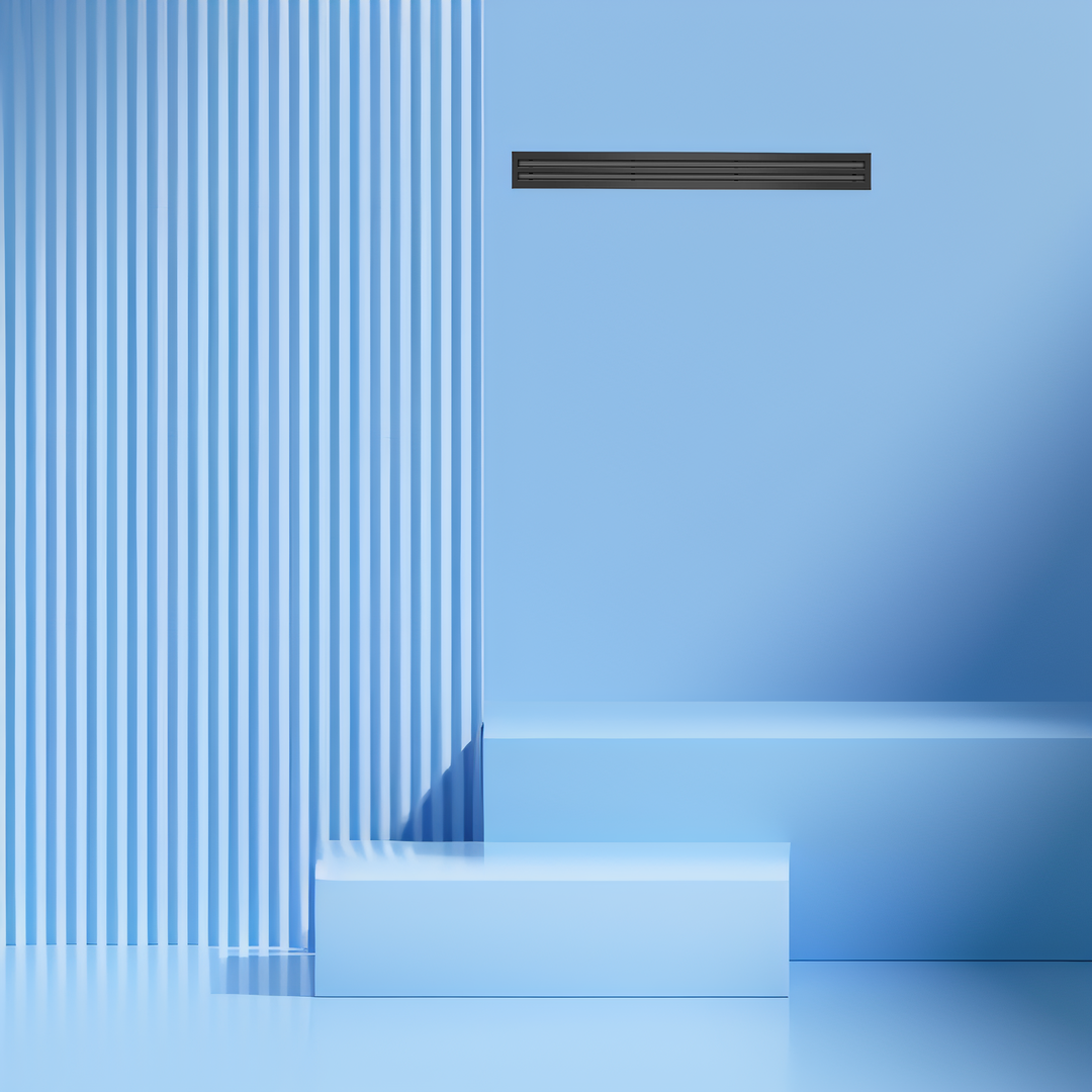 Modern AC Vent Cover 24x4 2 Slot Design