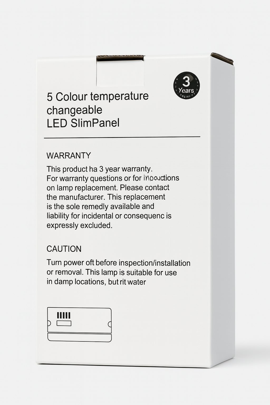 Armcool 6-Inch LED Recessed Downlight, 5CCT, 12W, Dimmable – 1 Pack