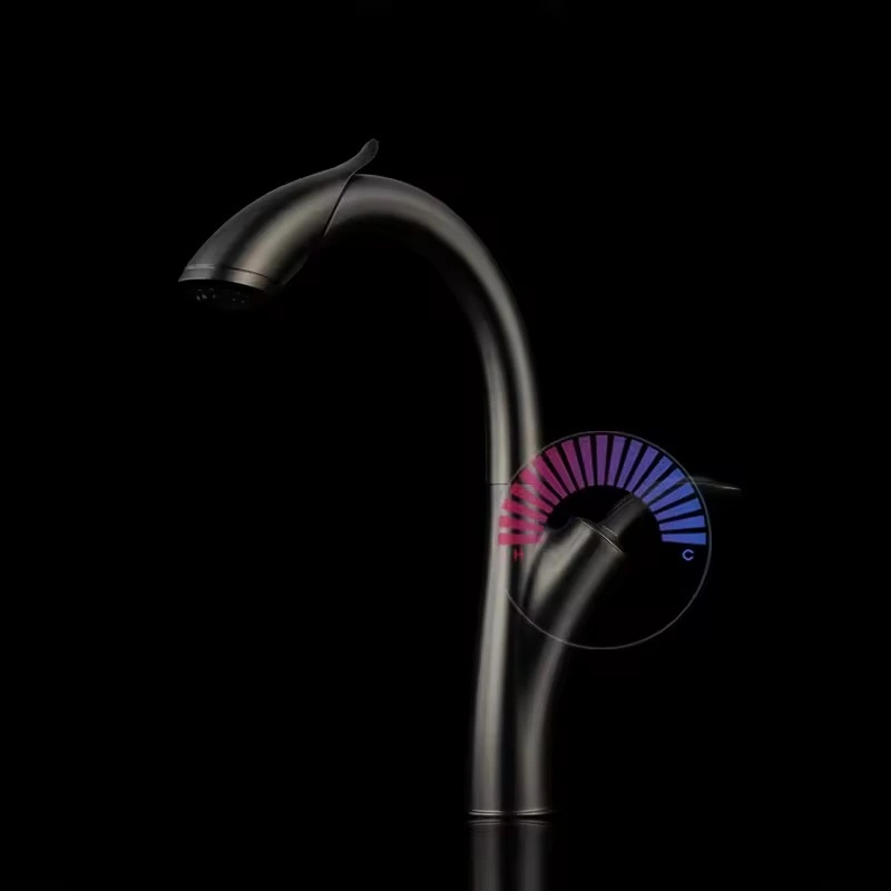 Luxury Kitchen Faucet with Pull Down Sprayer – High Arc Design, Dual-Mode Aerator, Single Handle Mixer for Farmhouse, RV, or Modern Kitchens