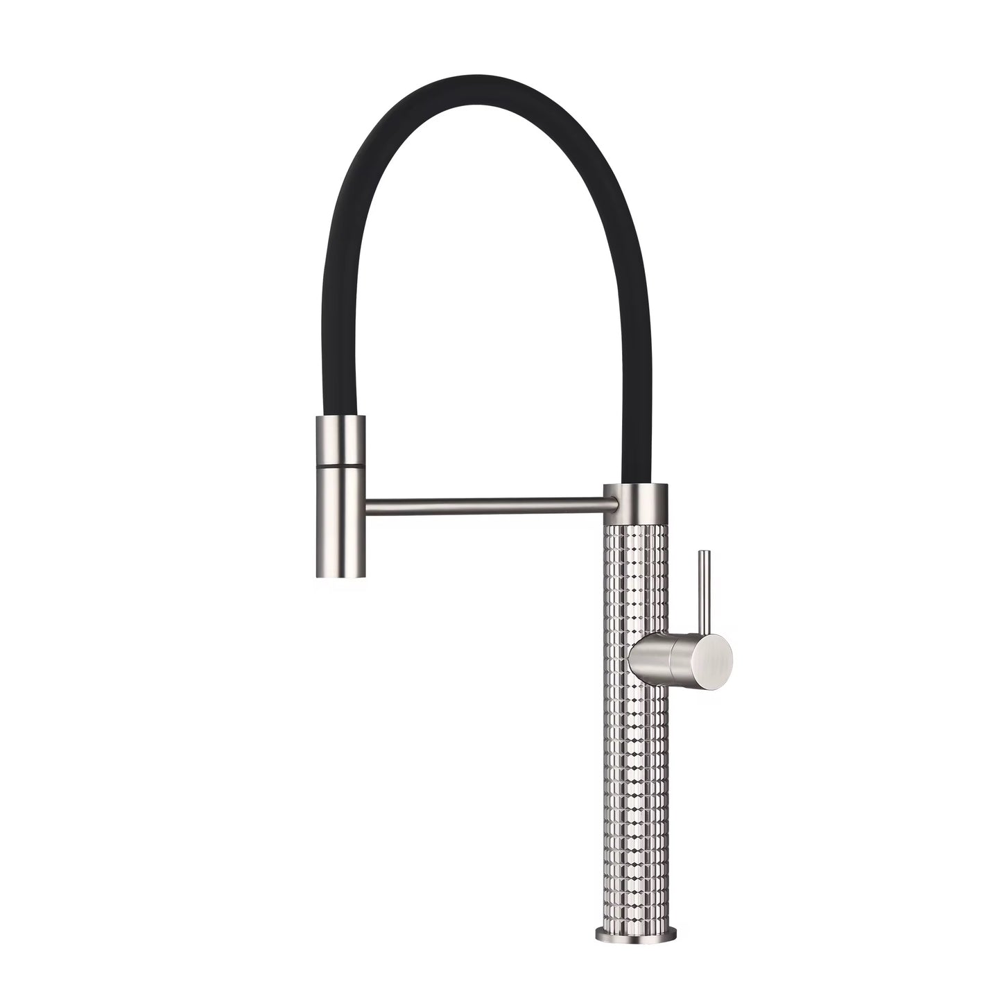 Kitchen Mixer Taps Steel Drill Spring Kitchen Faucet Kitchen Hot and Cold Water Faucet Sink Faucet Universal Faucet Silicone Tube
