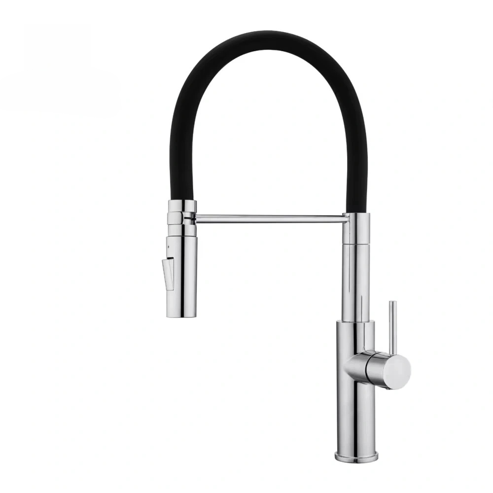 Water Filter Kitchen Faucet Pull Down Spout Filtered Dual Handle Brass Hot Cold Mixer Tap,Kitchen Sink Faucet