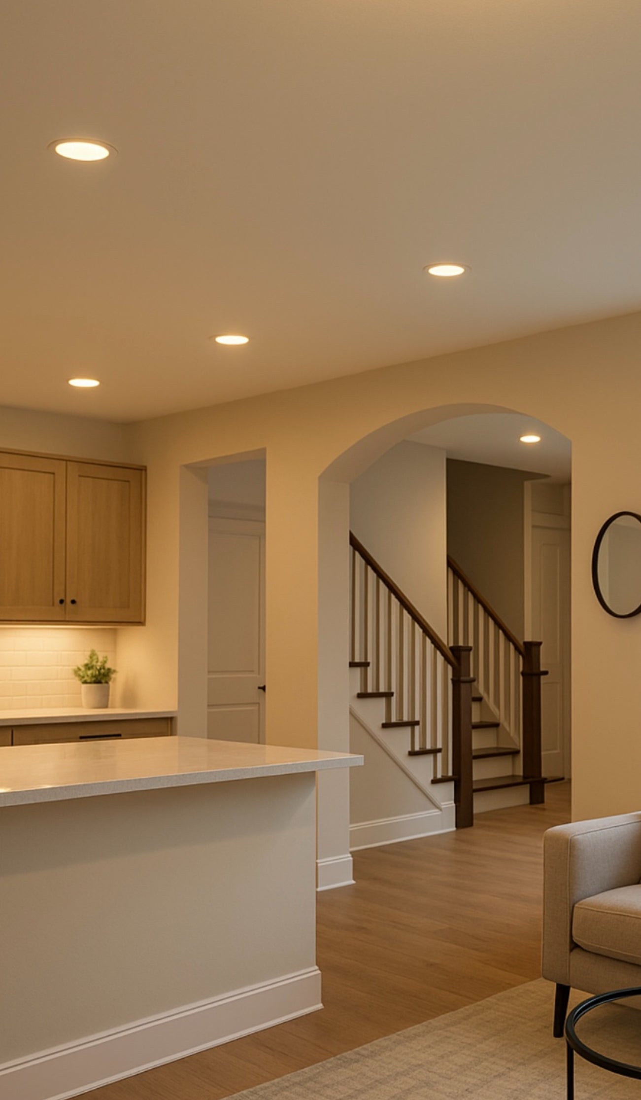 Armcool 6-Inch LED Recessed Downlight, 5CCT, 12W, Dimmable – 1 Pack