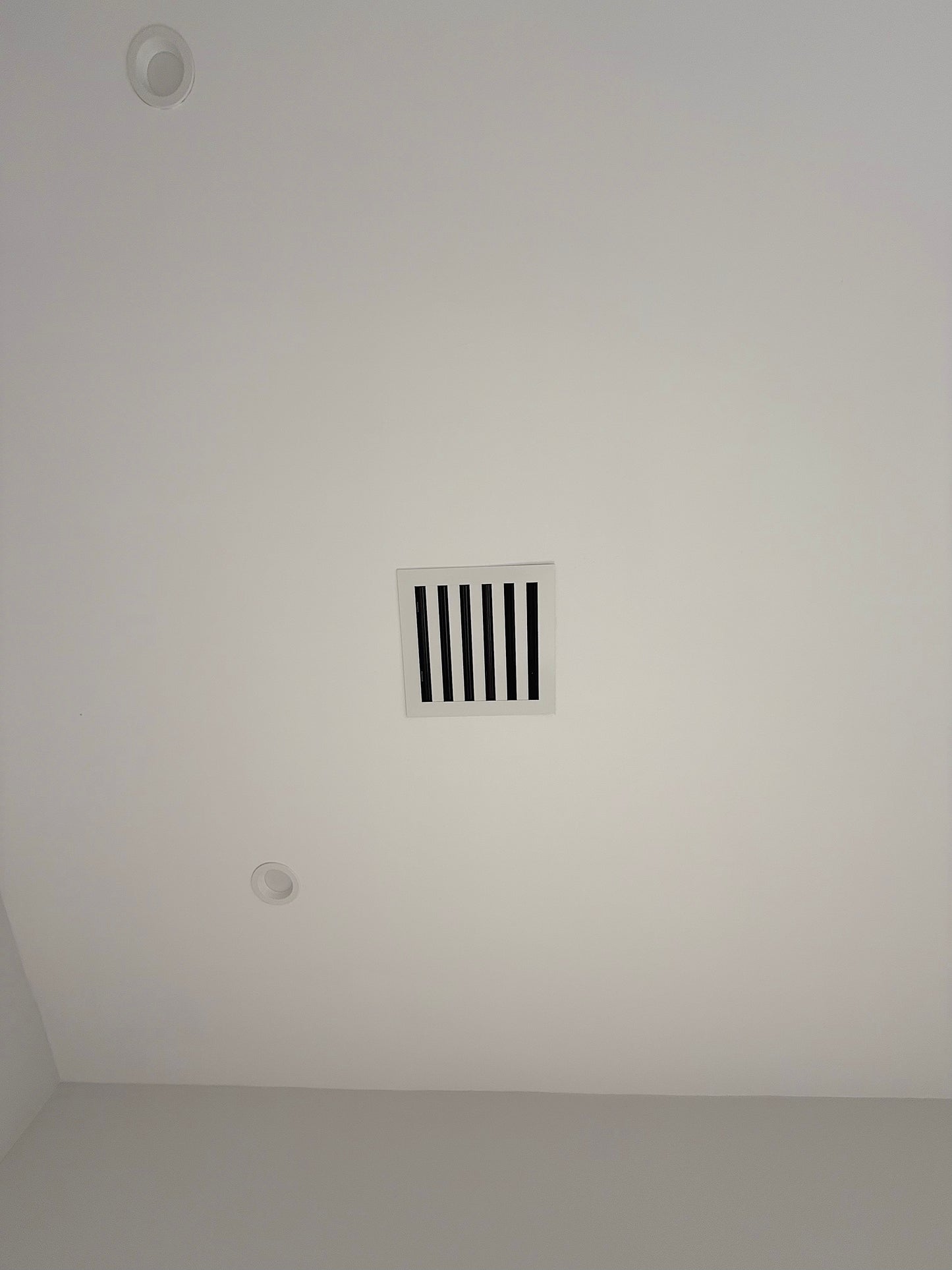 8x8 Modern AC Vent Cover - Decorative White Air Vent - Standard Linear Slot Diffuser - Register Grille for Ceiling, Walls & Floors