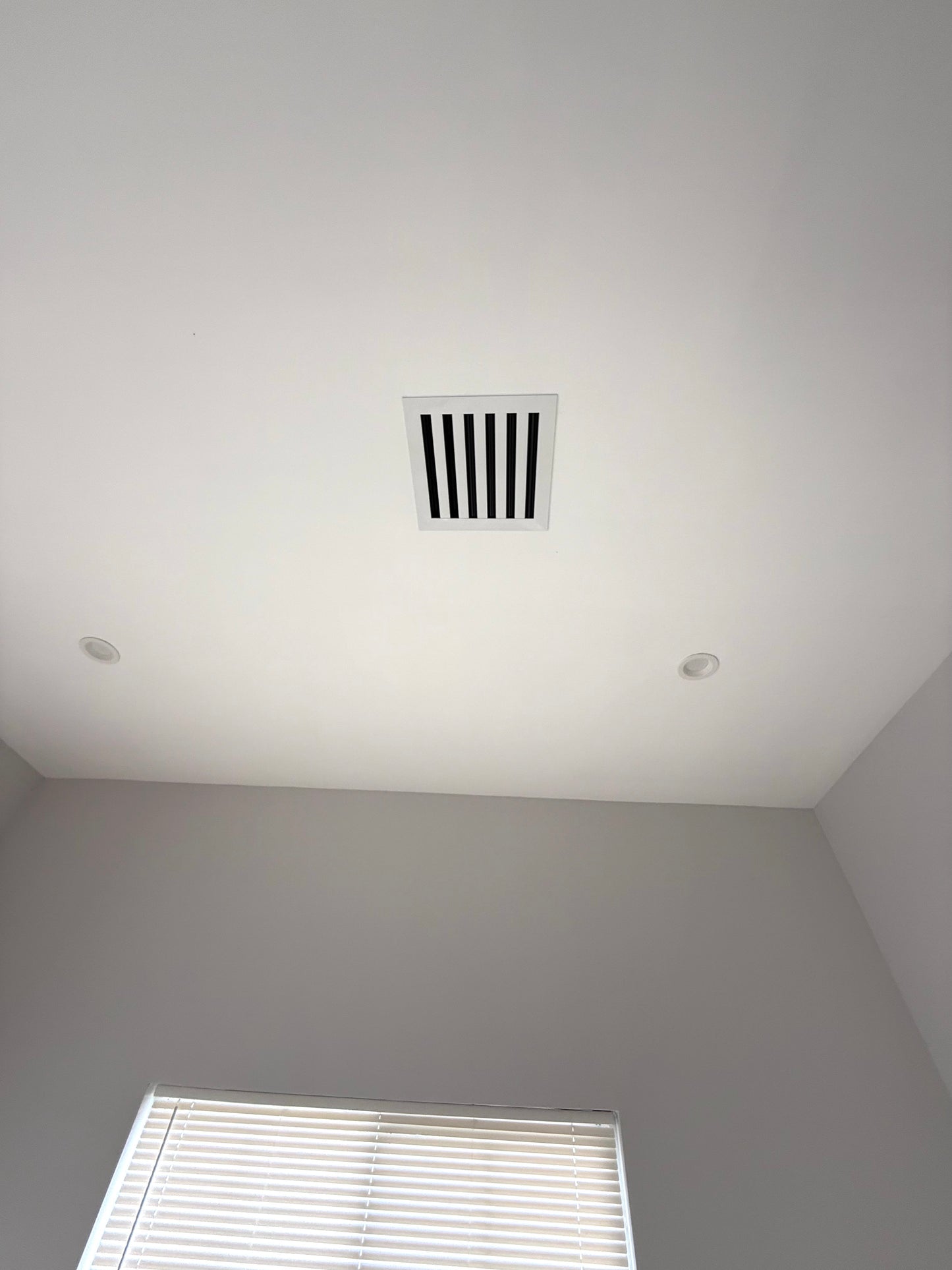 8x8 Modern AC Vent Cover - Decorative White Air Vent - Standard Linear Slot Diffuser - Register Grille for Ceiling, Walls & Floors